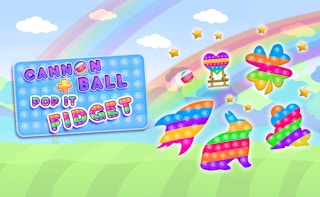 Image Cannon Ball & Pop It Fidget