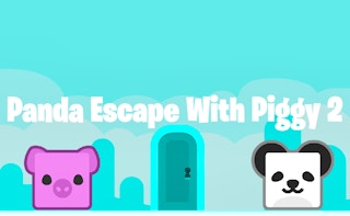 Image Panda Escape with Piggy 2