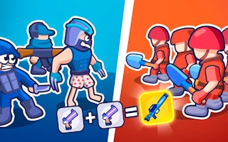 Image Squad Assembler - Red vs Blue